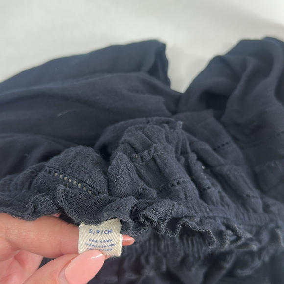 Roxy dress off the shoulder mini coverup boho beach vacation vibes sz sm - Picture 8 of 15